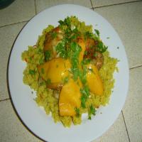Moroccan Chicken With Preserved Lemons and Couscous image