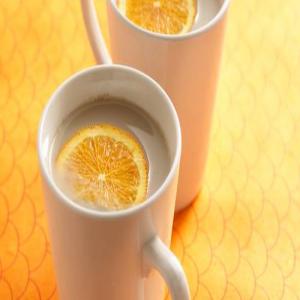 Orange-Ginger Green Tea Latte_image