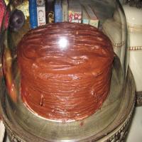 Peanut Butter Cake With Chocolate Icing_image