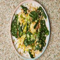 Fried Brown Rice with Kale and Turmeric image
