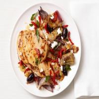 Skillet Chicken and Artichokes_image