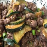 Stir-Fried Zucchini and Beef image