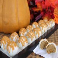 Butterscotch Pumpkin Cake Truffles_image