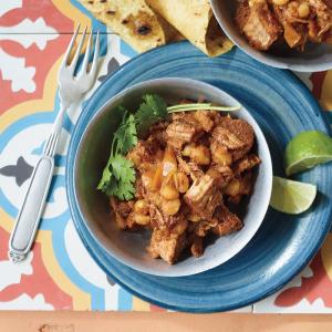 Slow-cooker pork and hominy stew_image