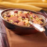 Sausage & Beans with Rice image
