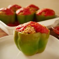 Ground Beef and Quinoa-Stuffed Peppers image