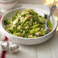 Savoy cabbage with almonds image
