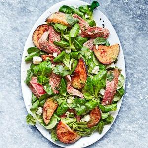 Steak & aubergine salad_image