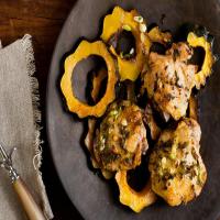 Roasted Chicken Thighs With Winter Squash_image