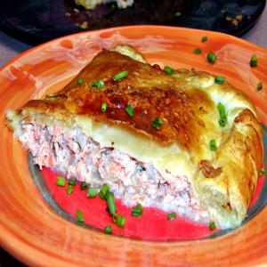 Salmon in Puff Pastry image