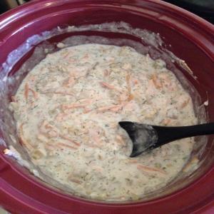 Slow Cooker Salmon Chowder image