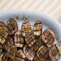 Grilled Baby Eggplant with Balsamic Glaze image