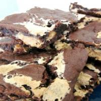 Ooey Gooey Peanut Butter Chocolate Brownies Recipe image