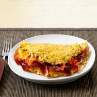 Spanish Omelet with Romesco Sauce image