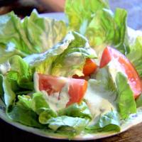 Bibb Salad with Basil Green Goddess Dressing_image