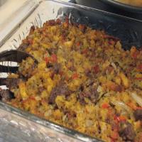 Andouille Sausage and Corn Bread Stuffing_image
