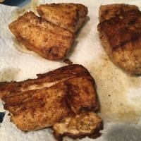 Pan-Fried Blackened Red Snapper image