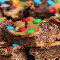 Chocolate Peanut Butter Rice Treats Recipe by Tasty image