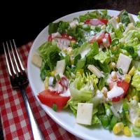 Chopped Salad With Spicy Buttermilk Dressing image