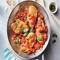 Chicken Breasts with Brown Butter-Garlic Tomato Sauce_image