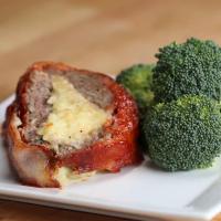 Bacon-wrapped Mashed Potato-stuffed Meatloaf Recipe by Tasty image