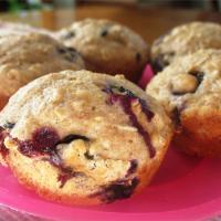 Berry Oatmeal Muffins image