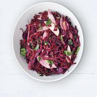 Red cabbage, beetroot & apple salad image