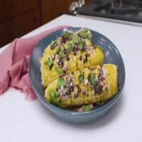 Grilled Corn with Olive Butter_image