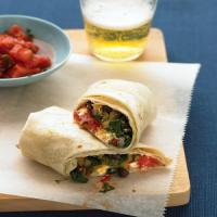 Burritos with Squash and Goat Cheese image
