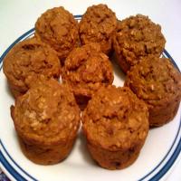 Low-Fat Oatmeal Pumpkin Muffins image