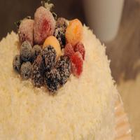 Coconut Cake with Coconut Buttercream_image