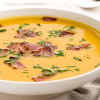 Trader Joe's Butternut Squash Soup with Bacon_image