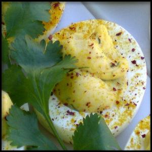 Deviled Eggs With Tahini_image