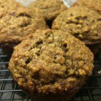 Healthy Banana Cranberry Muffins_image