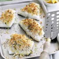 Lemon & rosemary crusted fish fillets image