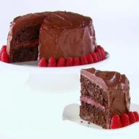 Chocolate-Raspberry Layer Cake image