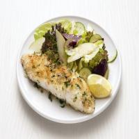 Baked Fish with Apple-Beet Salad_image