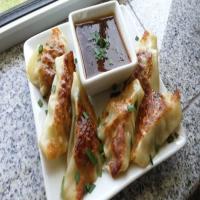 Pot Stickers With a Chili Pineapple Dipping Sauce #A1 image