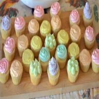 Vanilla Cupcakes with Swiss Meringue Buttercream image