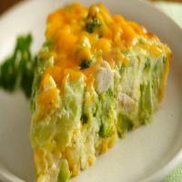 Gluten-Free Impossibly Easy Chicken and Broccoli Pie_image