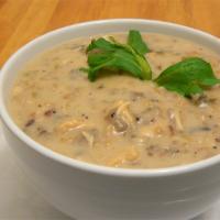 Cream of Chicken with Wild Rice Soup image