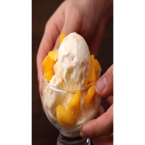 Mango & Passionfruit Ice Cream Recipe by Tasty image