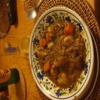 Estofado carne con lentejas (beef stew with lentils)_image