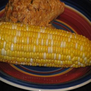 Kittencal's Tender Microwave Corn (With Husks On)_image