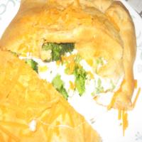 Broccoli and Cheese Calzone image