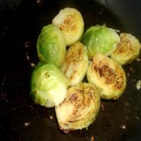 Steamed Brussels Sprouts With Lemony Brown Butter image
