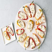 Bell Pepper-Cream Cheese Snackers image