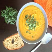 ROASTED BUTTERNUT SQUASH SOUP image