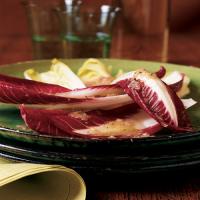 Endive and Treviso Radicchio Salad with Anchovy Dressing image