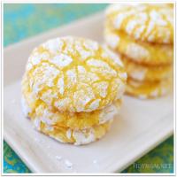 Lemon Burst Cake Mix Cookies Recipe - (4.5/5) image